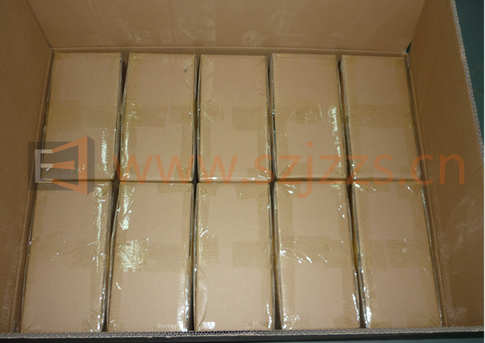 Tan In The Raw品牌護膚品展示架包裝完成
