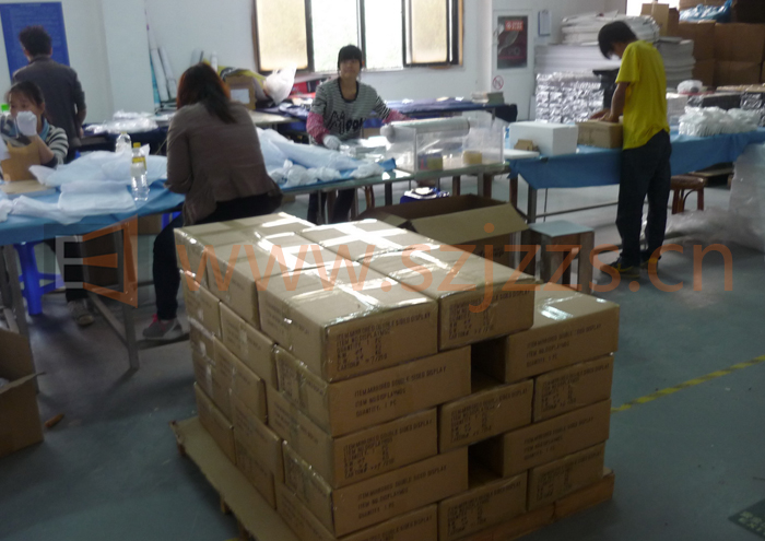 RP006886護膚品展示架裝箱