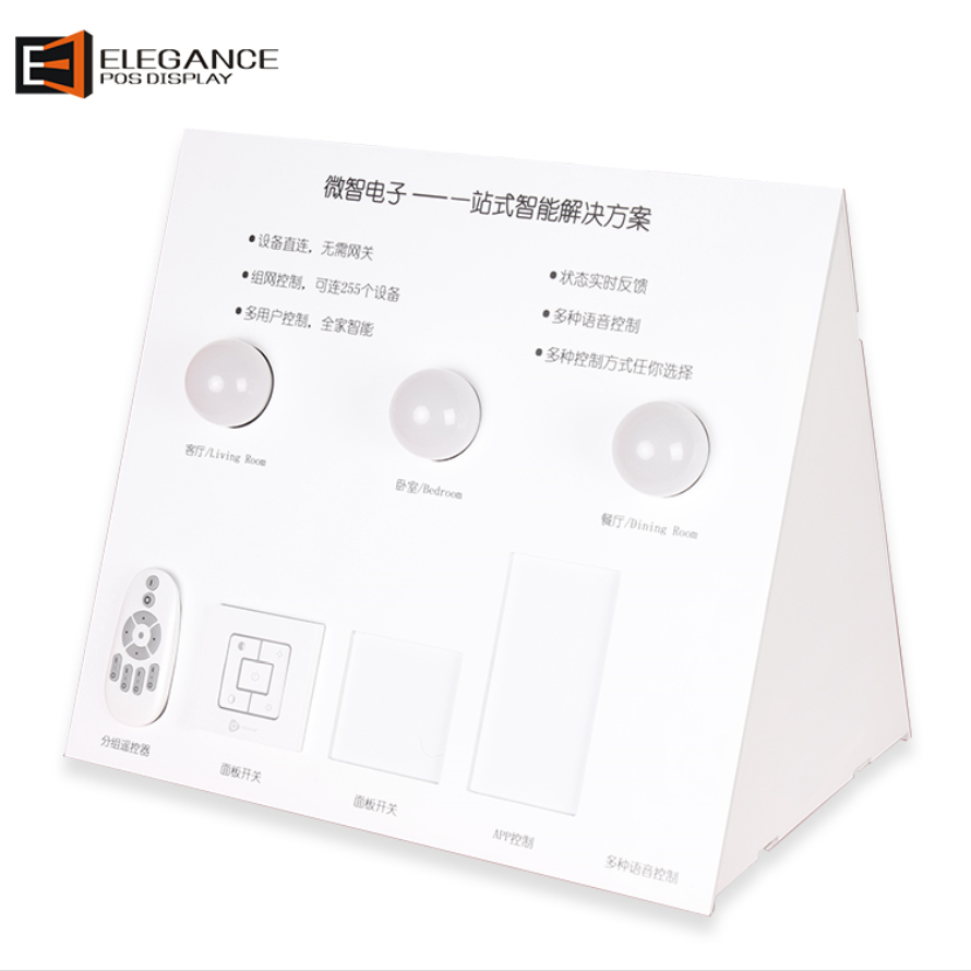 定制高端亞克力臺面智能開關展示架 工廠直銷