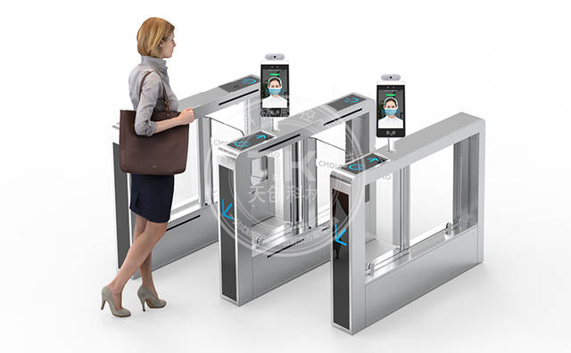 驗(yàn)人臉測(cè)溫閘機(jī)